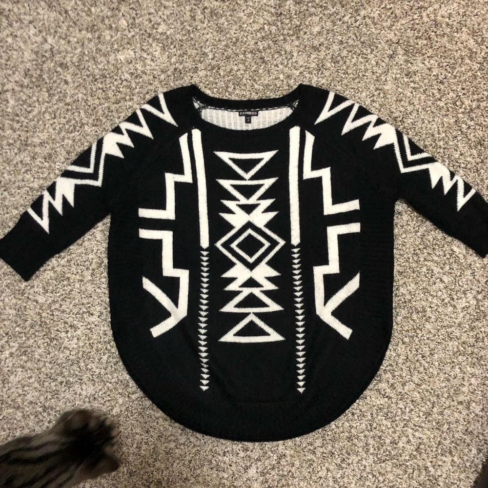 Patterned sweater